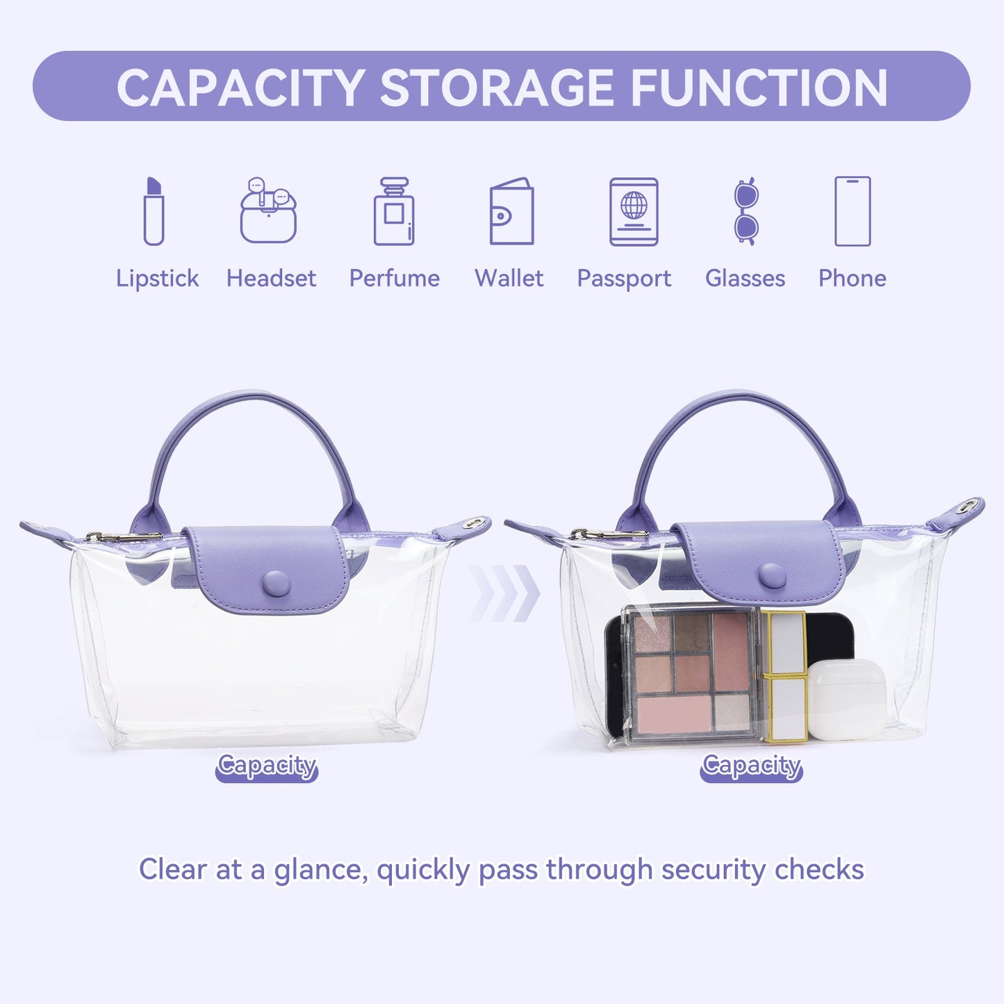 The Gameday Clear Mini Bag