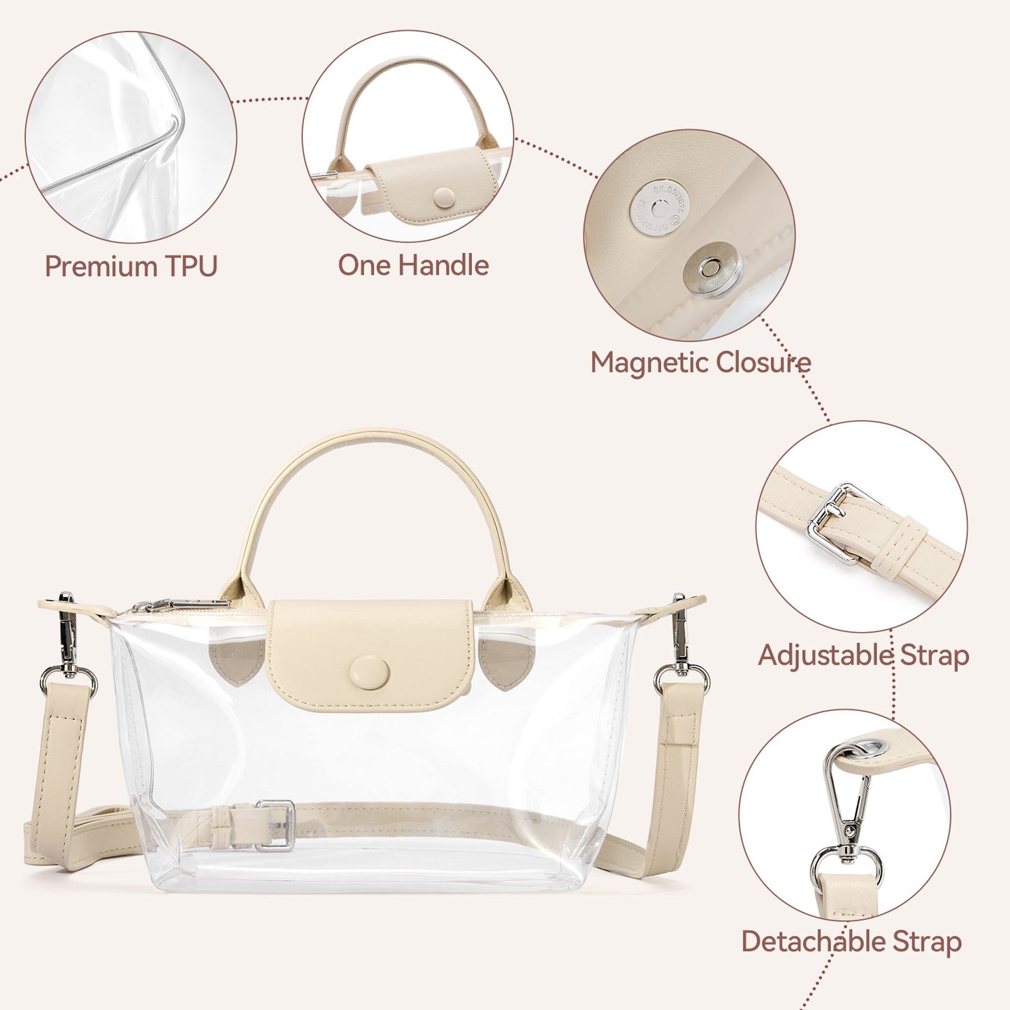 The Gameday Clear Mini Bag
