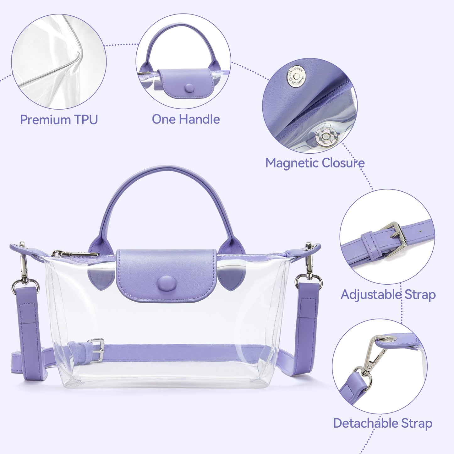 The Gameday Clear Mini Bag