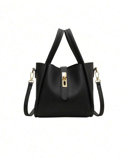 Marlowe Hale Structured Vegan Leather Tote
