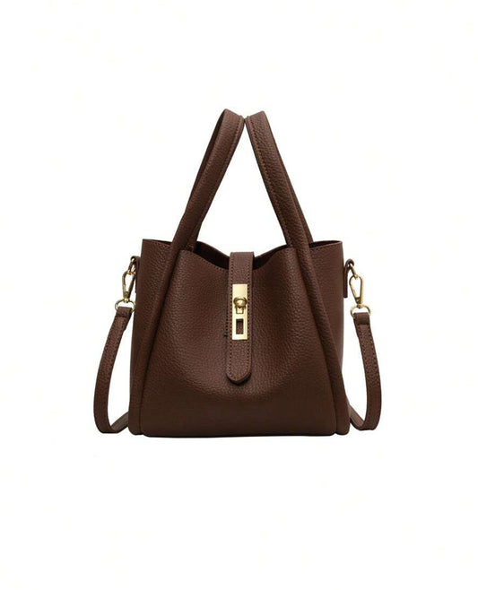Marlowe Hale Structured Vegan Leather Tote