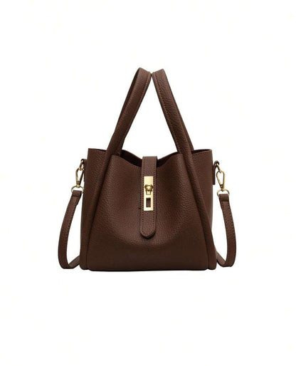 Marlowe Hale Structured Vegan Leather Tote