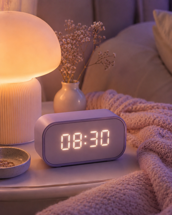 GlowPop LED Alarm Clock