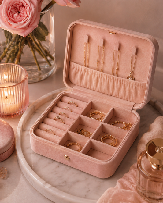 Velvet Touch Jewelry Box