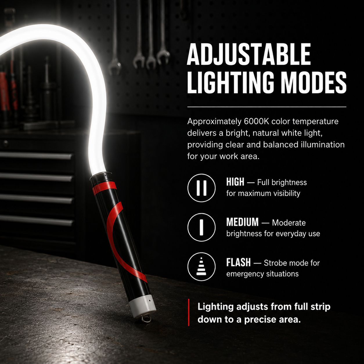 Flexbeam Pro Bendable Work Light