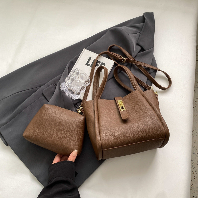 Marlowe Hale Structured Vegan Leather Tote