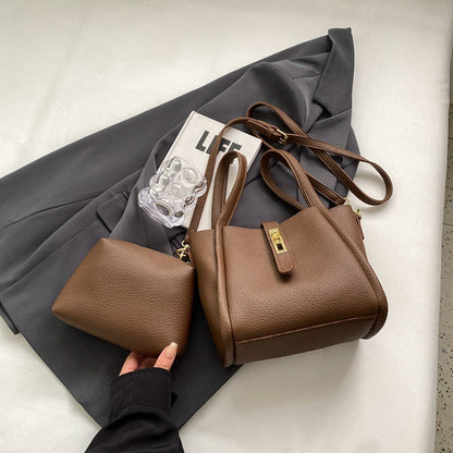 Marlowe Hale Structured Vegan Leather Tote