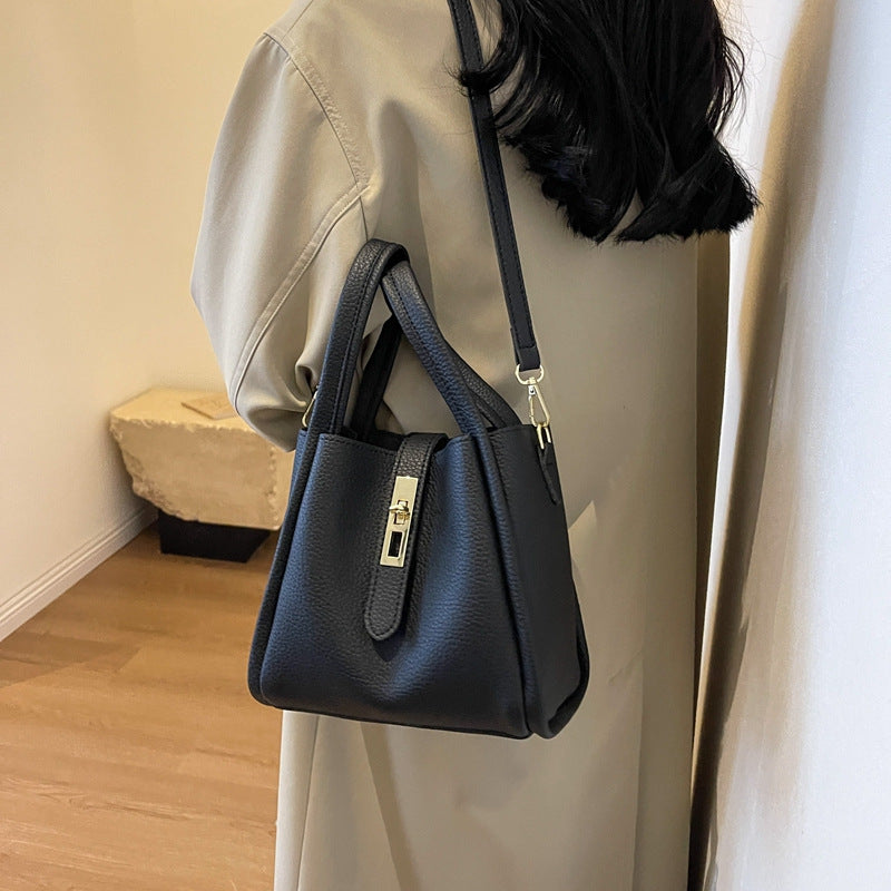 Marlowe Hale Structured Vegan Leather Tote