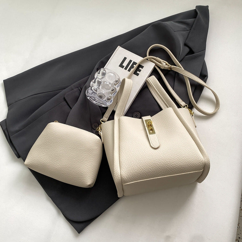 Marlowe Hale Structured Vegan Leather Tote