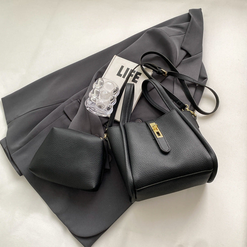 Marlowe Hale Structured Vegan Leather Tote