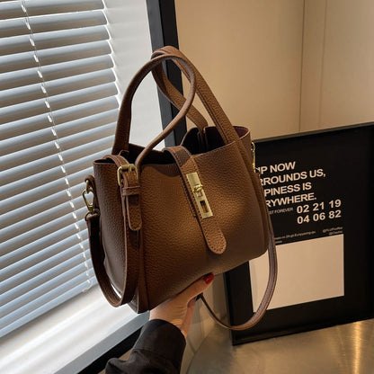 Marlowe Hale Structured Vegan Leather Tote