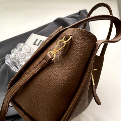 Marlowe Hale Structured Vegan Leather Tote