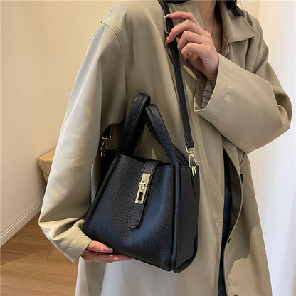 Marlowe Hale Structured Vegan Leather Tote
