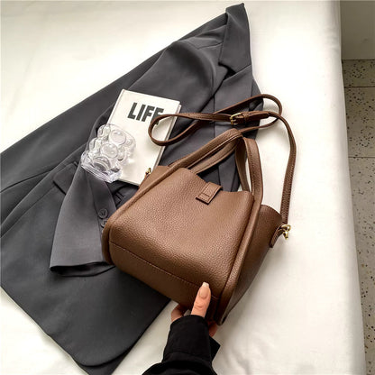 Marlowe Hale Structured Vegan Leather Tote