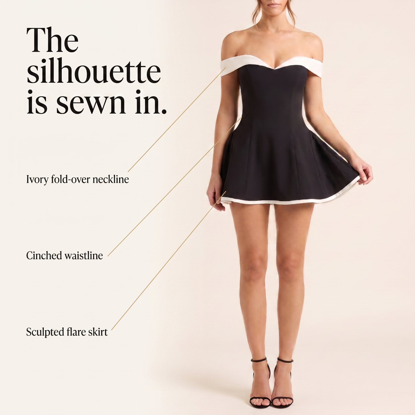 The HourglassCode Mini Dress